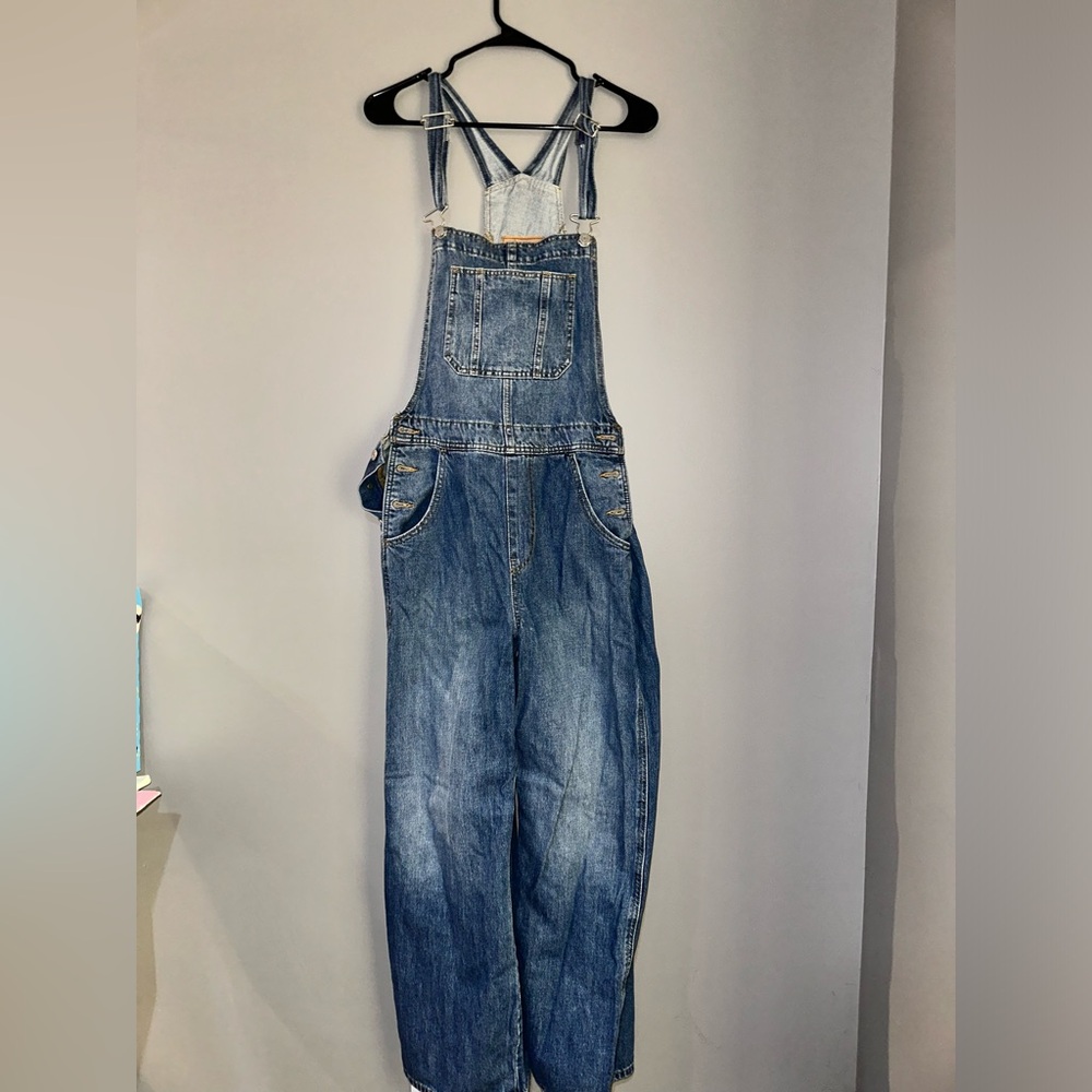 Classic Levi’s Red Tab Straight Leg Blue Denim Overalls